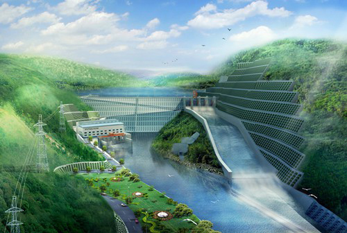 曲麻莱老挝南塔河1号水电站项目